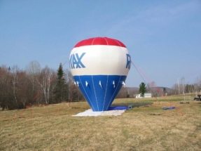 No.9 Cold Air Promo balloon. ReMax.