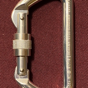 Carabiner Locking aluminum D