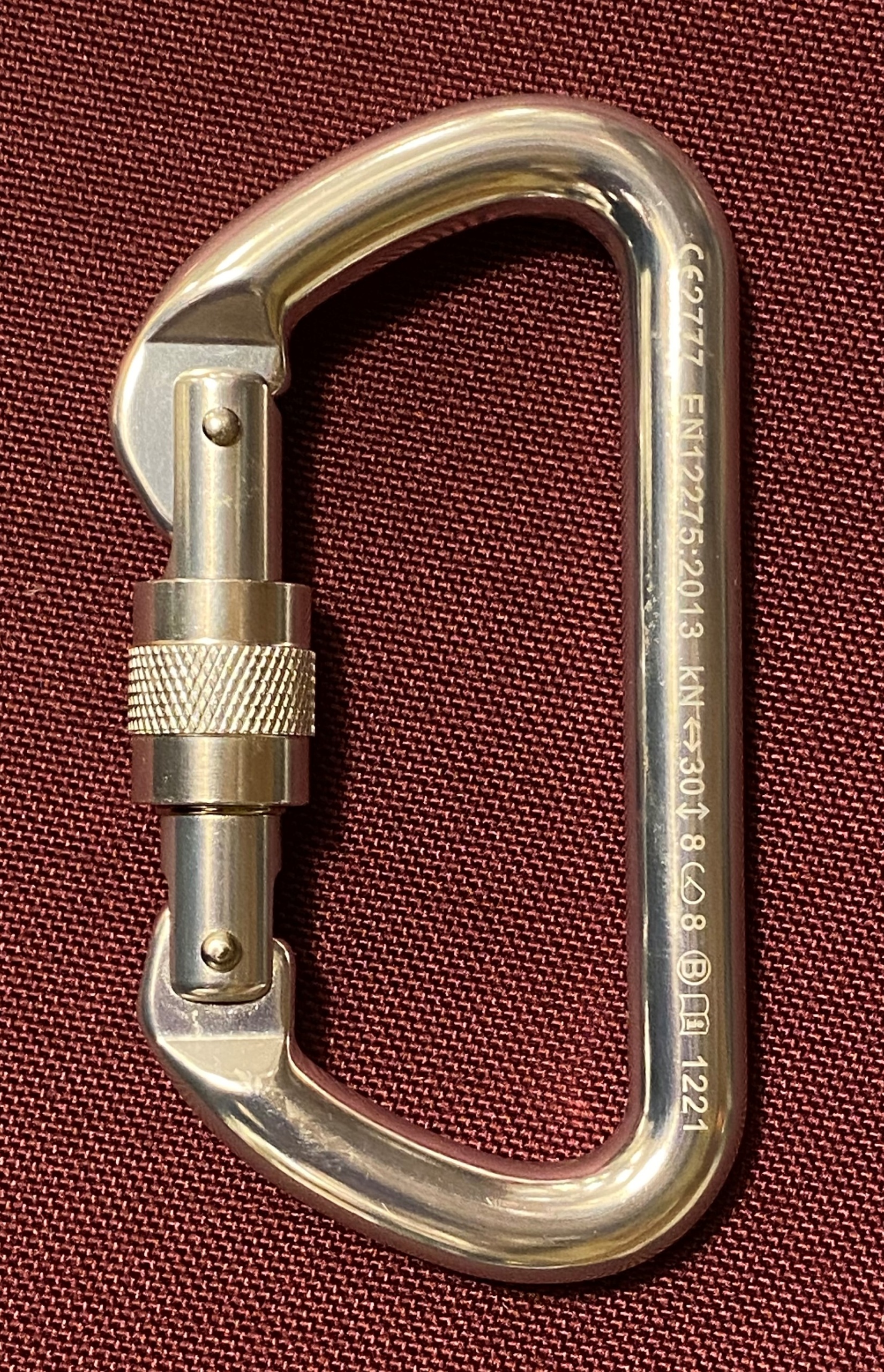 Carabiner Locking aluminum D